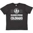 thumbnail image 3 of Inktastic Colorado Springs Colorado Mountains Youth T-Shirt, 3 of 5