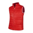thumbnail image 1 of Chaleco ligero de nylon con relleno térmico - Avalon rojo M, 1 of 2