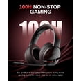 thumbnail image 2 of Headset Gamer Sem Fio Acer Nitro 100H Bateria PS5 PS4 PC, 2 of 6