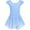 Blue, variant on Girls Ruffle Sleeve Ballet Dance Dress Tutu Skirted Leotard