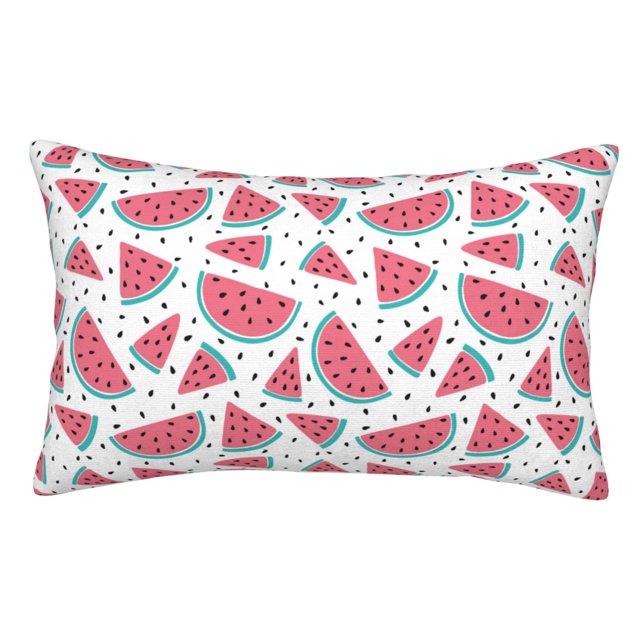 Balery Watermelon Funda de Cojín Estampada, Regalos para Mujeres, Regalos de Amor para Ella, Regalos para Novia o Esposa, Funda de Almohada-20"x30"
