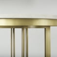 thumbnail image 4 of Mercana Tanner Marble & Gold Metal Bistro Table, 4 of 8