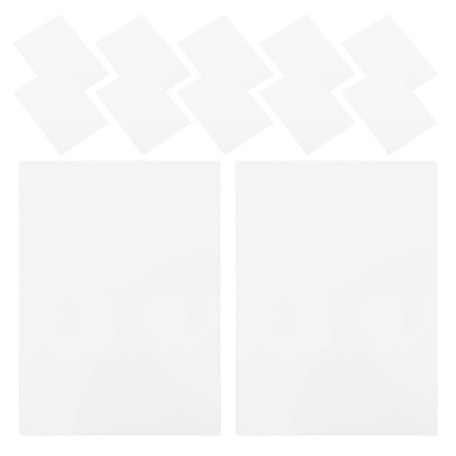 57pcs Blank Plastic Playing Card For Diy Projects Waterproof And Durable For Outdoor Games And Activities