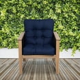 thumbnail image 4 of Patio Chair Cushion, Classic Navy, 21”W x 19”D (seat) x 22.5”H (back), 4 of 10