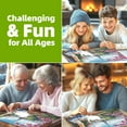 thumbnail image 4 of 500 Piece Puzzles for Adults, Colorful Hydrangeas Puzzle for Adults, Hard Challenge Art Jigsaw Puzzles, for Gifts Halloween Birthday Party Games Family, 23 * 15 inchches inch Dust Free, 4 of 5