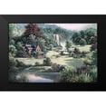 thumbnail image 2 of Raos, Dubravko 24x17 Black Modern Framed Museum Art Print Titled - Spring Falls, 2 of 5