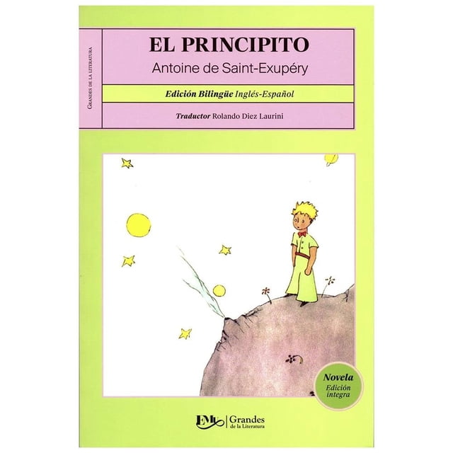 El Principito Bilingüe Inglés y Español Emu Antonie De Saint Exuperry