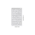 thumbnail image 6 of 24Pcs Letter Stencils English Alphabet Stencils Hollow Painting Templates DIY Scrapbook Graffiti Stencils, 6 of 7