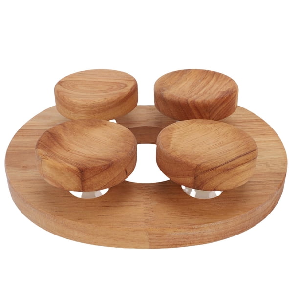 Reposacabezas De Madera Para Sauna Con Disco Giratorio, Almohada Para Sauna Para Cuello, Hombros, Dolor, Relajación De Cabeza