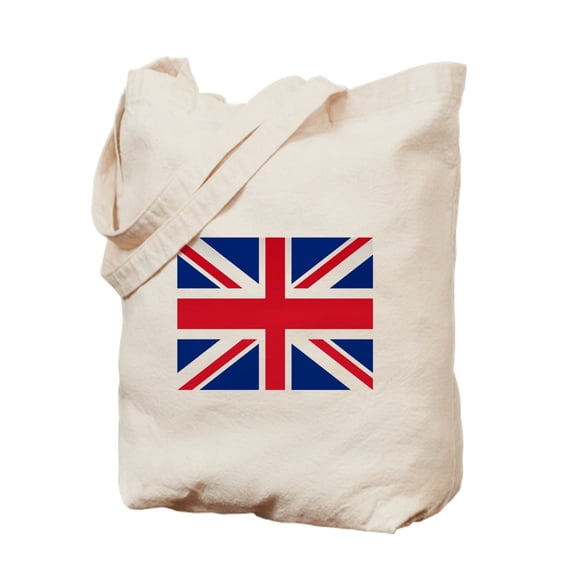 CafePress - Britain Flag - Natural Canvas Tote Bag, Cloth Shopping Bag