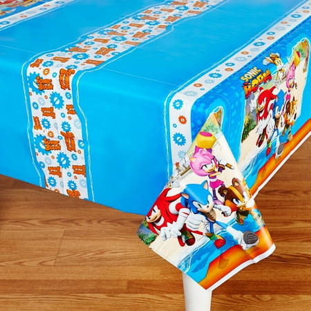 - Sonic Boom Sonic The Hedgehog Party Supplies 2 Pack Tablecovers