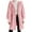 Pink, variant on Black*Friday ChaoHeng 2025 Jackets for Women Women's Solid Color Plush Hooded Jacket,Loose Fit Long Sleeve Lounge Coat