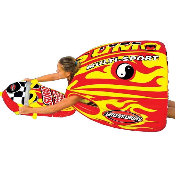 SPORTSSTUFF 53-1807 Sumo & Splash Guard Combo Single Rider Towable