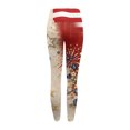 thumbnail image 6 of 250th Anniversary Womens Pajama 1776-2026 American Flag Print Wide Leg Yoga Pants Elastic High Waist Loose Fit Comfy Leggings, #01 Red, M, 6 of 6