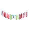 thumbnail image 2 of Borlas coloridas Colcomx Garland Hanging Cloth para fiesta de cumpleaños, 2 of 8