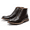 DARK BROWN-PU, variant on BURUDANI Men's Dress Ankle Motorcycle Boots