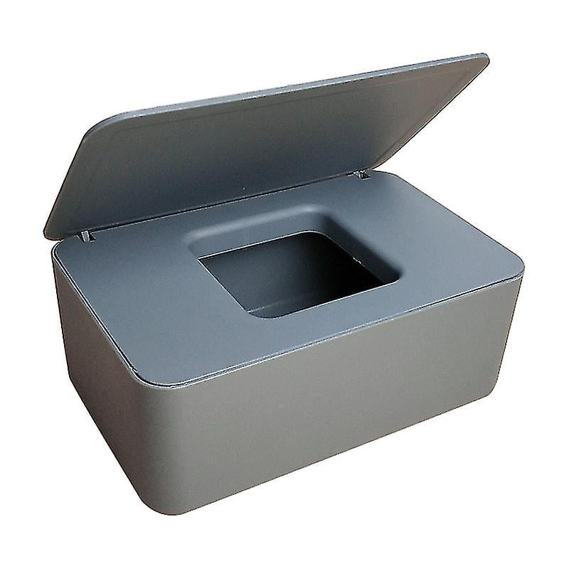 Tissue Storage Box Case Wet Wipes Dispenser Holder for Home Office Desk Wet Wipes Storage Box with Lid 