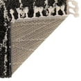 thumbnail image 5 of Unique Loom Serenity Shag Collection Area Rug - Castries (10' x 14' Rectangle Black and White), 5 of 12