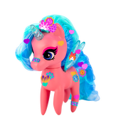 Decora Ponies, Collectible 3.5 Fashion Ponyz Toy with Accessories, Assorted Styles