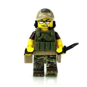 Battle Brick US Army Special Forces Sniper Value Custom Minifigure
