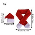 thumbnail image 2 of AmaMary Mini Christmas Hat Christmas Scarf, Wine Bottle Silverware Holder Christmas Beanie Set Home Christmas Decoration (24PCS), 2 of 6