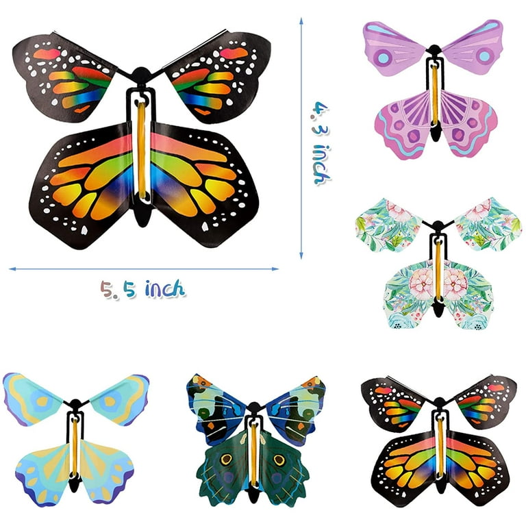 XMMSWDLA Creative Props Children'S Toys Flying Butterflies Works