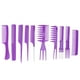 thumbnail image 1 of Kit de peines de peluquería para peinar el cabello, 10 piezas de peines para peinar el cabello, herramientas para peinar el cabello, juego de peines para peinar el cabello, fiel a su promesa, 1 of 14