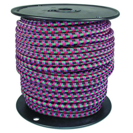 Hampton 06415 Bungee Cord, 5/16 in Dia x 125 ft L
