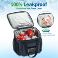 thumbnail image 5 of GYEUKHAM Tactical Lunch Bag,Insulated Lunch Box for Men,MOLLE Webbing Leakproof Insulated Large Cooler Expandable Dual Lunch Pail Women Adult Meal with Adjustable Shoulder Strap，Cyan, 5 of 9