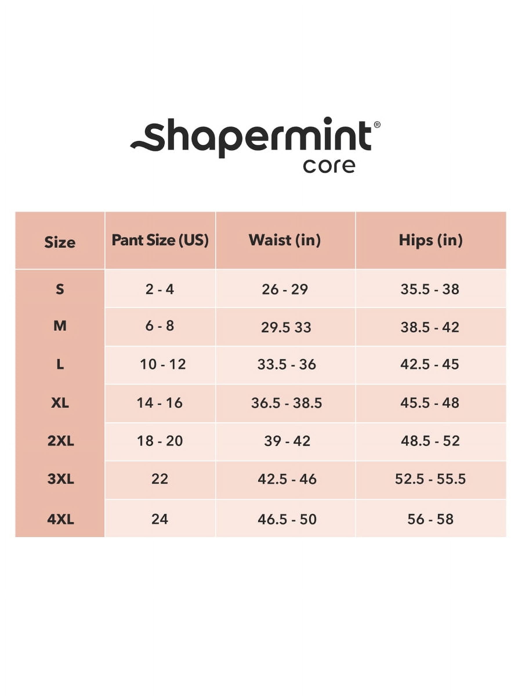 Shapermint High Waist Shaping Boyshorts for Women, Seamless Fit & Comfortable Support, Sizes S–4XL