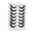 thumbnail image 1 of Traje de pestañas postizas Zulema 14 piezas natural Cómodo para extensión de pestañas, 1 of 8