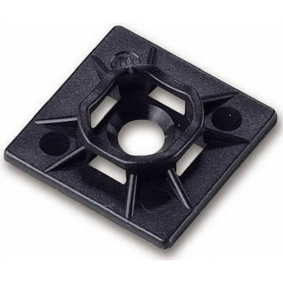 GB Gardner Bender 45-MBUVB Black Mounting Base For Cable Ties