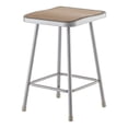 thumbnail image 2 of Home Square 6300 Series 24" Modern Metal Steel Stool in Gray - Set of 2, 2 of 3