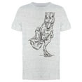 thumbnail image 1 of Angry T Rex Art Tee Men's -Image by Shutterstock, 1 of 2