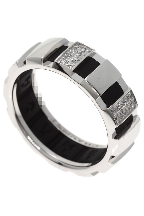 Pre-Owned Chaumet Class One Diamond Ring #57 18K White Gold Women's
