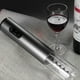 thumbnail image 2 of Abridores de vino eléctricos de batería seca con abrebotellas automático ligero Sacacorchos con cortador de papel de aluminio y tapón de vacío gris Jormftte HMJM007-1, 2 of 5
