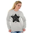 thumbnail image 5 of Miracles Happen All Time Inspiring Women Crewneck Sweatshirt Brisco Brands M, 5 of 6