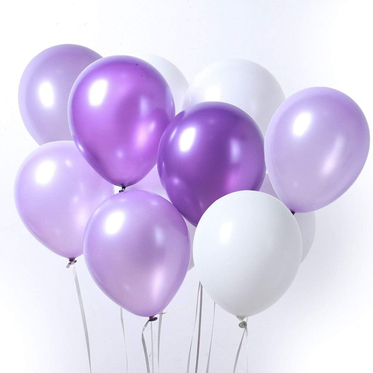 30 x 25th SILVER ANNIVERSARY 12" HELIUM QUALITY PEARLISED BALLOONS PA