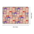 thumbnail image 5 of Area Rugs For Living Room Decor - Cute Lamas Anti Slip Throw Washable Rugs 3x5 For Bedroom, Soft Indoor Carpet For Bedroom Living Room 60x39In, 5 of 5