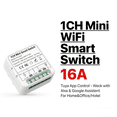 thumbnail image 3 of Interruptor Smart de 2 Vías 16A WiFi Módulo de Interruptor de Luz Compatible con Alexa/Google Home, Control Remoto por APP, Control por Voz, Modo DIY, No Requiere Hub, 3 of 9