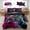 Purple/Black, variant on SHANNA Duvet Cover Set, Twin Size 3 Piece Bedding Set with 2 Pillowcases, 3D Comfortable & Breathable Home Bedding Set