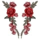 thumbnail image 1 of Injueey 1 par de parches de flores rosas, apliques bordados, artículos para la cabeza, ropa Vintage, insignias para coser, accesorios de Tela de costura y artesanía, 1 of 6