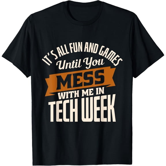 Exquisite and comfortable-Theater Tech Stage Crew Stagehand Kit Theatre Technicain Men T-Shirt