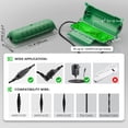 thumbnail image 2 of IP44 Outdoor Waterproof Box by Restmo, Weatherproof Extension Cord Cover, Safety Connection Seal for Outdoor Outlet, Electrical Plug, Holiday Decorations, LED Strip Light, Power Tool, Green, 2 of 7
