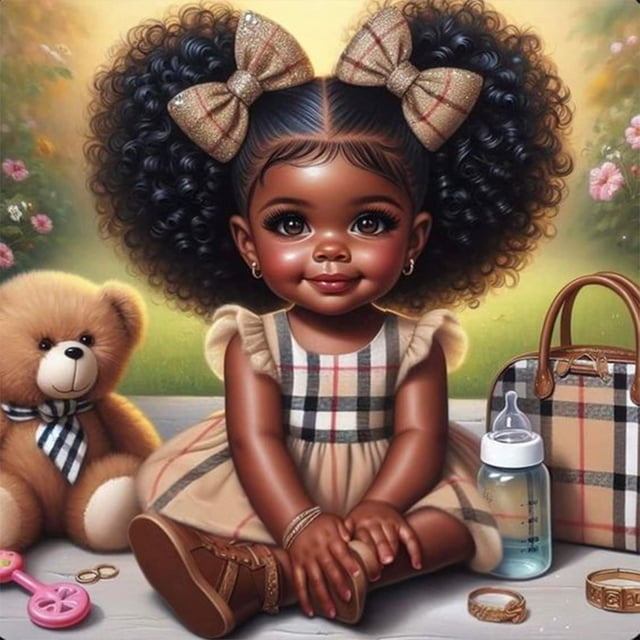5D DIY Kit para Niña Del Arte Artesanal 30x30cm