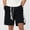Black, variant on Athletic Shorts Men Loose Fit Joggers Hiking Clothes Lounging Summer Clothes Essential Clothing Men