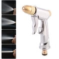 thumbnail image 4 of Adjustable Garden Hose Nozzle, All-metal Construction For Durability, Quick Connect Design, High-pressure Washing Sprayer, Versatile Watering Options, Ideal For Garden Maintenance, 4 of 5