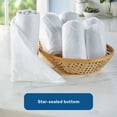 thumbnail image 4 of McKesson Trash Can Liners - Extra Heavy Duty - Star-Sealed Bottom, 0.70 mil - Clear, 16 gal Capacity, 24 in x 32 in, 500 Ct, 4 of 11