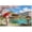 500 PCS, variant on 500 Piece Sakura Temple Japanese Architecture Cherry Blossom Artwork Puzzle for Adults – Spring Travel Scene, Zen Decor