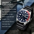 thumbnail image 4 of EXPLOJOY Waterproof Chronograph Wristwatch – Durable Silicone Band and Modern Design, 4 of 9